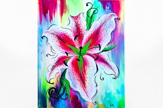 Paint Nite: Whimsical Tiger Lily